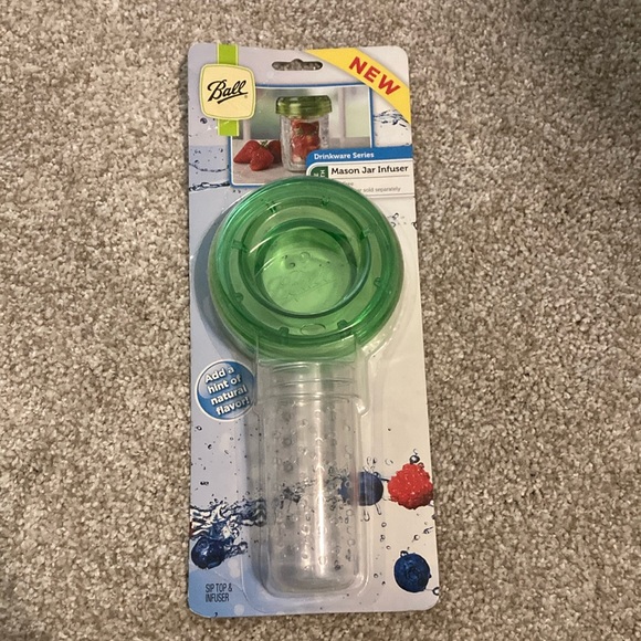 NIP Ball Wide Mouth Mason Jar Infuser - Picture 1 of 4